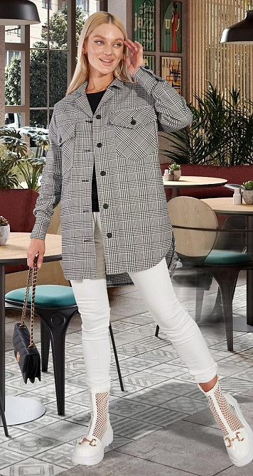 Рубашка в клетку (50) Киев - изображение 3