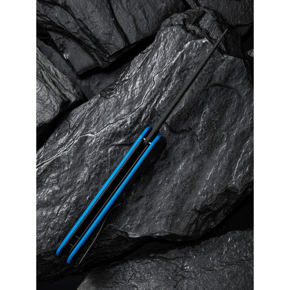 Ніж складаний кишеньковий Civivi KwaiQ , (7.6 см) Nitro-V / G10 чорно-синій Київ - фото 16