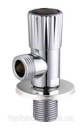 !Кран кутовий кераміка SOLOMON EXCLUSIVE 1/2″X3/4″ 989 CHROM ( 1шт.) Чернівці