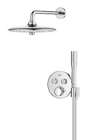 Прихована душова система з Euphoria 260 Grohe Grohtherm SmartControl   ( 34867000 ) 39197 Харьков