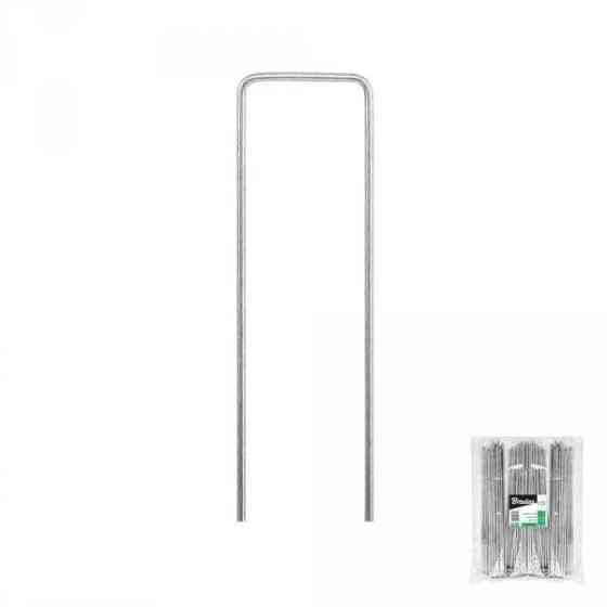 Шпилька "U" металева оцинкована 3/20 см - 50шт., ATSMGU1320/50L Київ