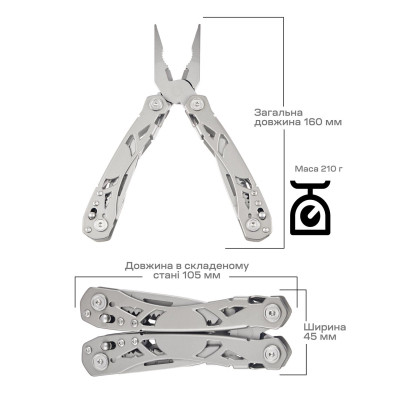 Мультитул Active Crab (GHK-PL102) Винница - изображение 4