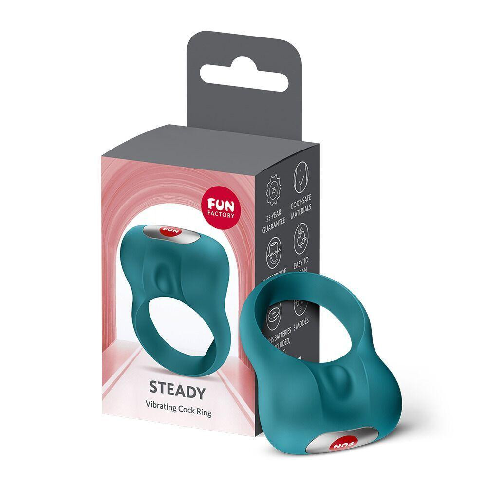 Ерекційне віброкільце Fun Factory Steady Bottle Green (м'яте паковання!!!) Sex Aura Київ - фото 5