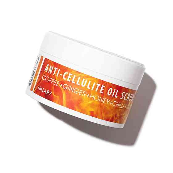 Антицелюлітний розігріваючий скраб для тіла Anticellulite Oil Scrub Hillary 200 г Київ
