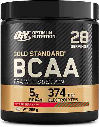 Амінокислота Optimum Nutrition Bcaa Train and Sustain 266g (Полуниця-ківі) EU Луцьк