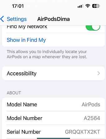 Наушники Беспроводные Apple AIR PODS 3 Lightning Киев