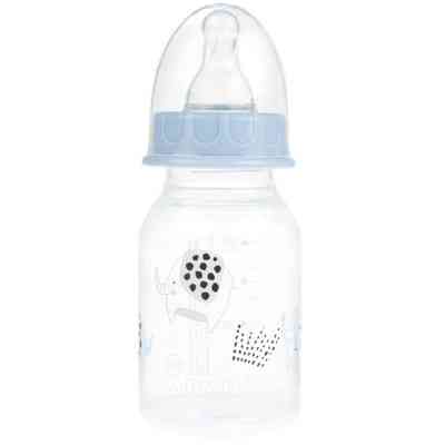 Пляшечка для годування Baby-Nova Декор 120 мл Блакитна (3960068) Вінниця