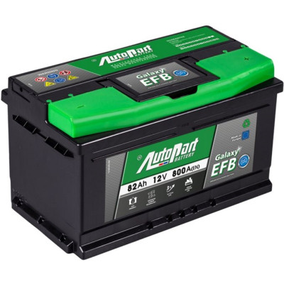 Аккумулятор автомобильный AutoPart 82 Ah/12V Autopart Galaxy EFB_Start-Stop (ARL082-EFB) Винница - изображение 1