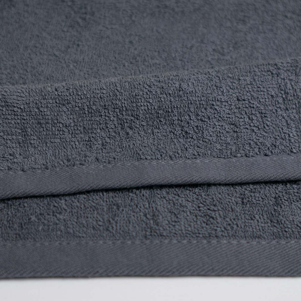 Махровое полотенце GM Textile 30х50см 400г/м2 (Серый) Сумы - изображение 5