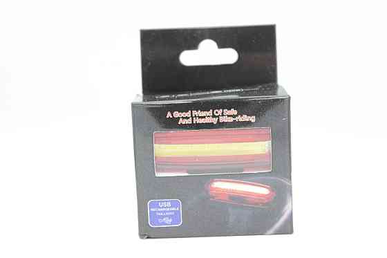 Велосипедний задній ліхтар мигалка акумуляторний PL-B20B, AQY-096 microUSB Дніпро