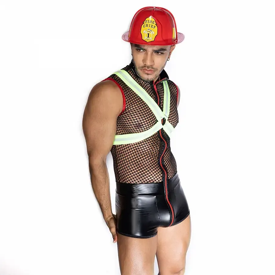 Чоловічий еротичний костюм пожежного JSY 9152 One Size Львів - фото 3