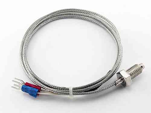 Датчик температуры 0-400°C с кабелем 1м и резьбой 6мм Киев