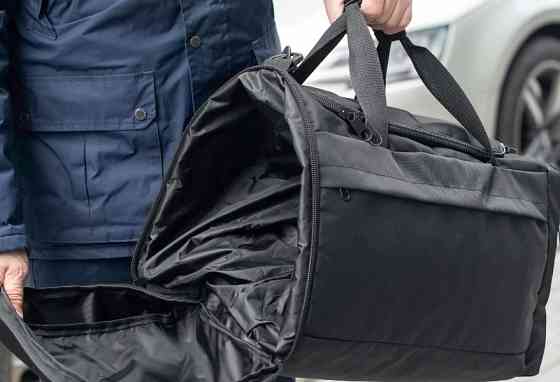 Дорожня спортивна сумка з відділом взуття на 53л TRIUMF Black. Киев