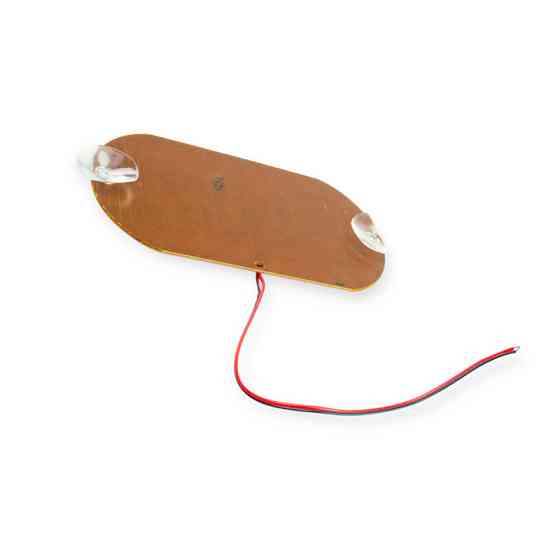 Табличка диодная белая на присосках ТАКСИ Мукачево