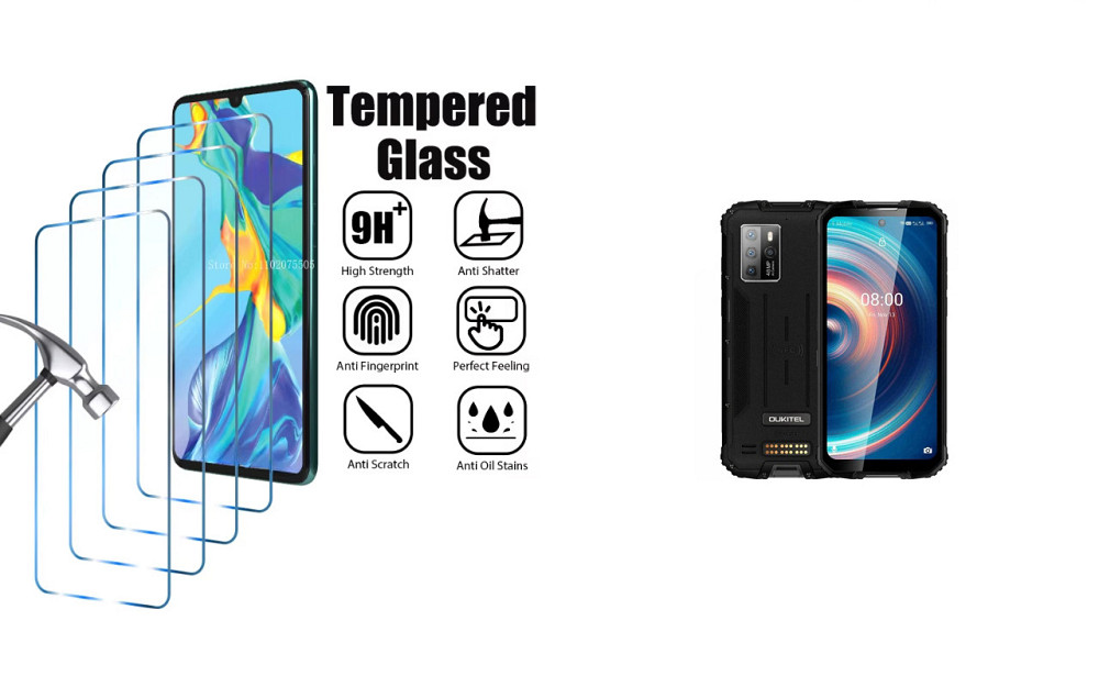 Захисне скло ArmorGlass для Oukitel WP10 – стійке до подряпин та ударів Київ - фото 1