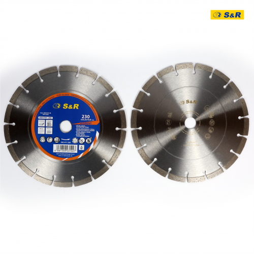 Диски алмазні S&R Meister 230х22.2 мм 2 шт Одеса