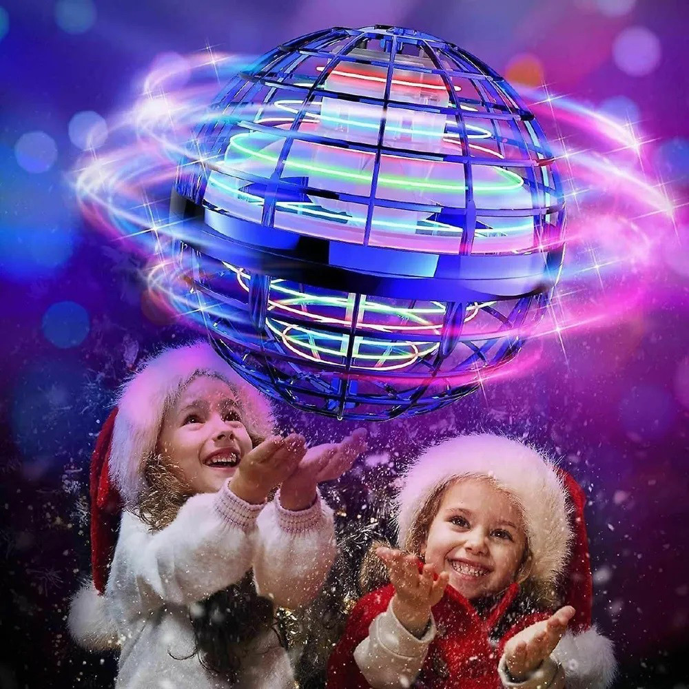 Літаюча куля спінер з підсвічуванням FlyNova Pro бумеранг гіросфера іграшка для дітей і дорослих Київ - фото 3