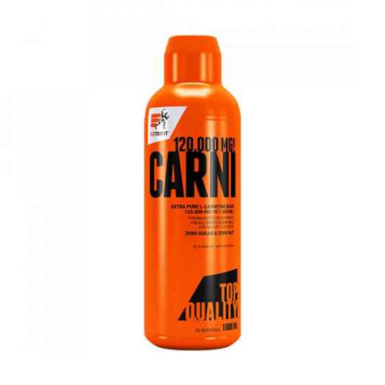 Жироспалювач Extrifit Carni 120000mg Liguid ( 10ml-1200mg ) 1000ml (Lemon Orange) Луцьк
