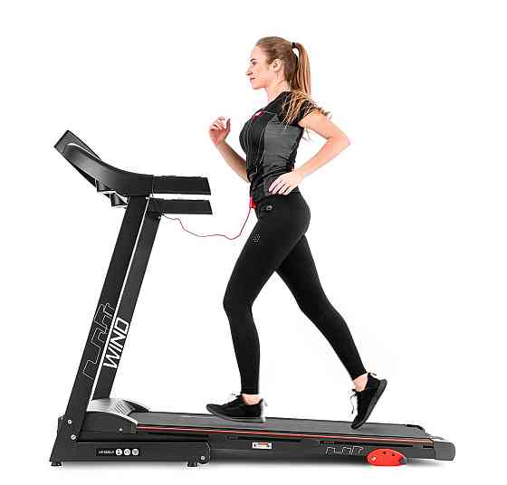 Бігова доріжка Hop-Sport HS-1000LB Wind червоний Київ