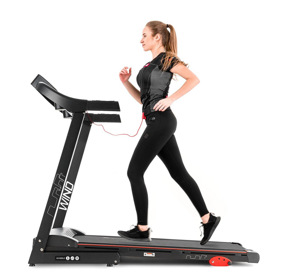 Бігова доріжка Hop-Sport HS-1000LB Wind червоний Київ - фото 2