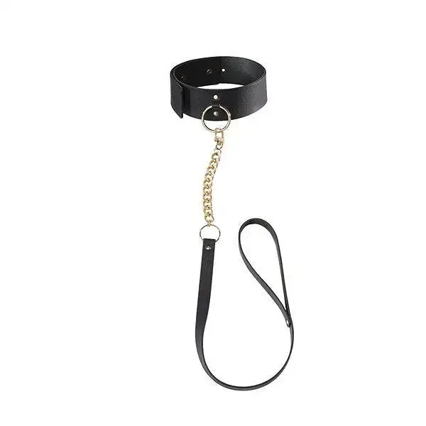 Чокер Bijoux Indiscrets MAZE – Wide Chocker Black Львів - фото 1