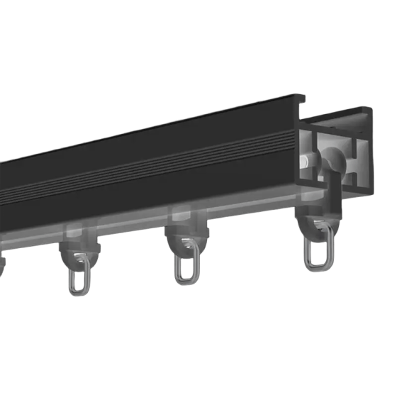 LIVOLO Електрокарниз для штор LIVOLO з WiFi та пультом, кутовий 90°, одностороннє відкривання ч Коломия