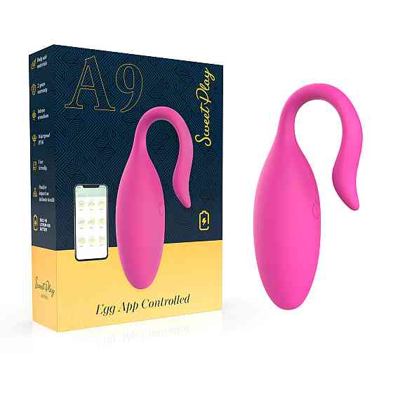 Віброяйце - Erospace Sweet Play Egg App Controlled A9 Sex Aura Київ