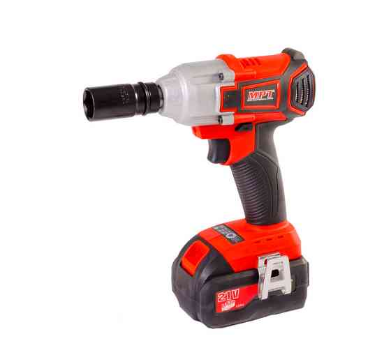 MPT Гайковерт акумуляторний MPT 21 V Li-ion 350 Нм 2 швидкості пластиковий кейс Коломия