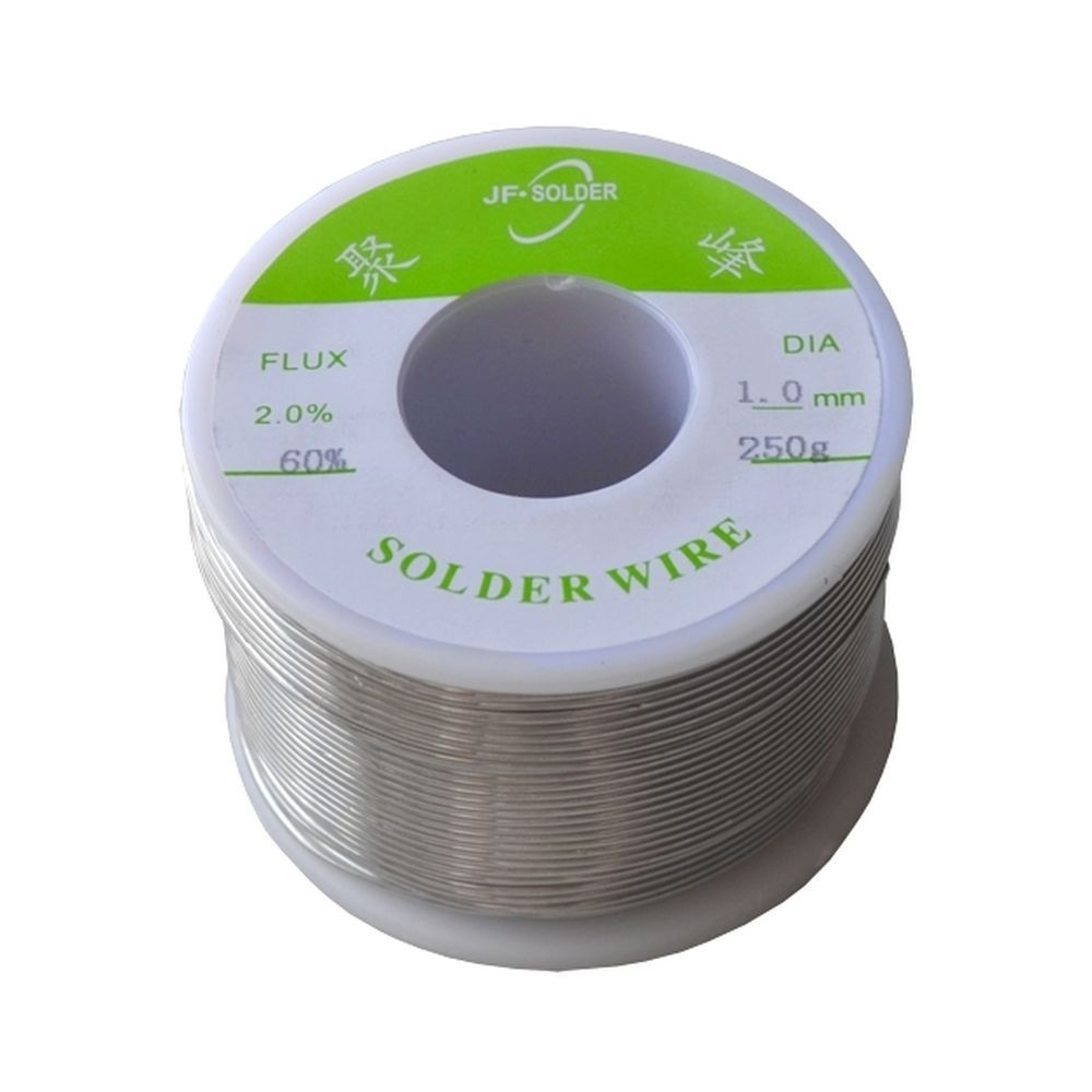 Припій ПОС-60 діаметр 1 мм 250 г на катушці Київ - фото 1