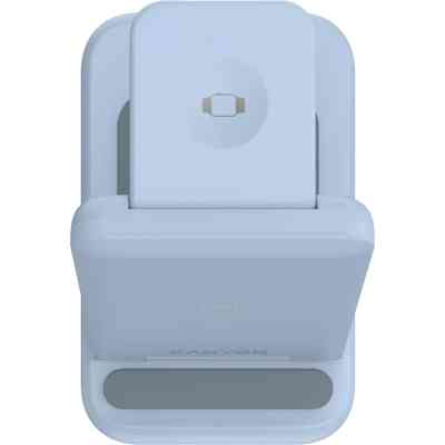 Зарядное устройство Canyon WS-304 Foldable 3in1 Wireless charger Blue (CNS-WCS304BL) Винница