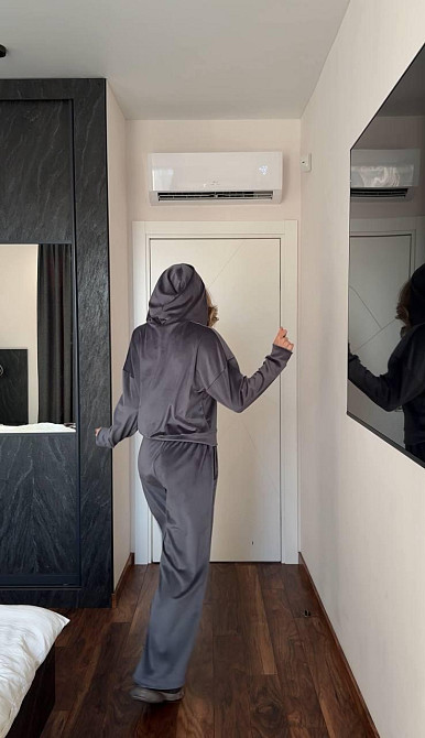 Женский повседневный костюм двойка: кофта и штаны велюр Одесса - изображение 6