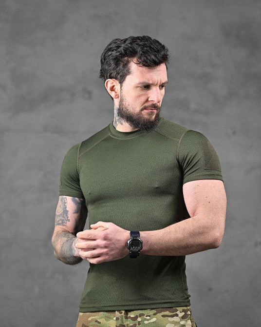 Футболка влагоотводящая commander oliva ВТ6242 Одесса - изображение 2