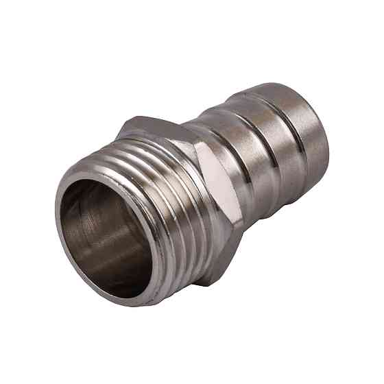 Штуцер 1/2″З 16мм нержавіючий SU3H2S OPTIMUM Київ