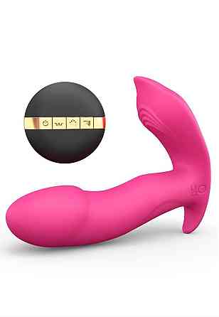 Вібратор Dorcel Secret Clit з підігрівом і пультом ДК, можна під одяг, голосове керування Sex Aura Київ