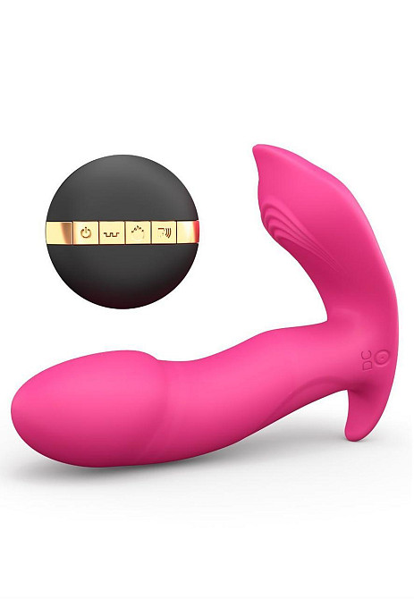 Вібратор Dorcel Secret Clit з підігрівом і пультом ДК, можна під одяг, голосове керування Sex Aura Київ - фото 2