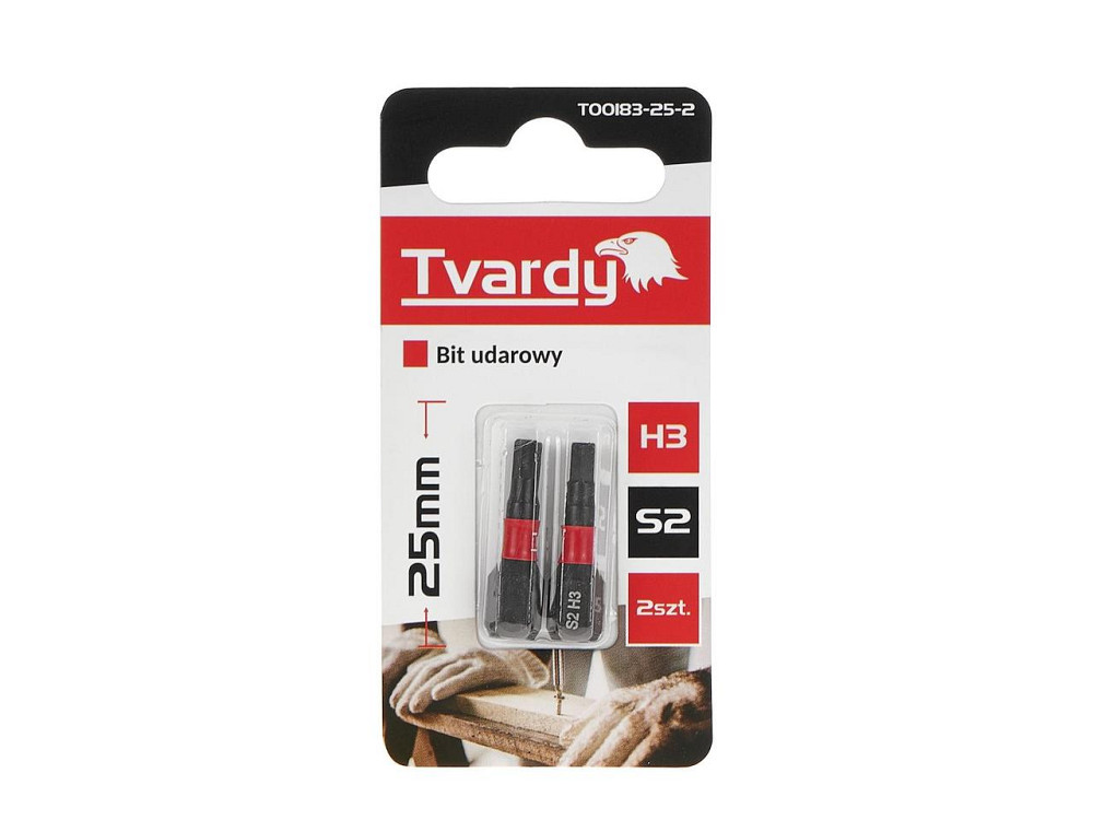 Біта удана "Tvardy" Hex H3 x 25мм Киев - изображение 3