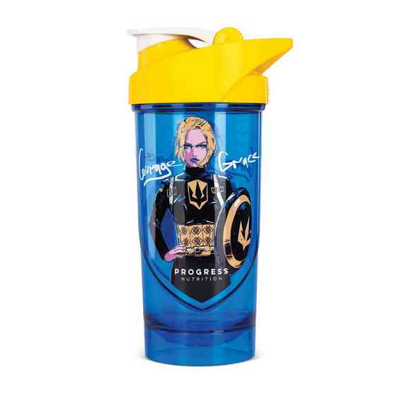 Shieldmixer Shaker Corage Grace (700 ml, blue/yellow) Луцьк