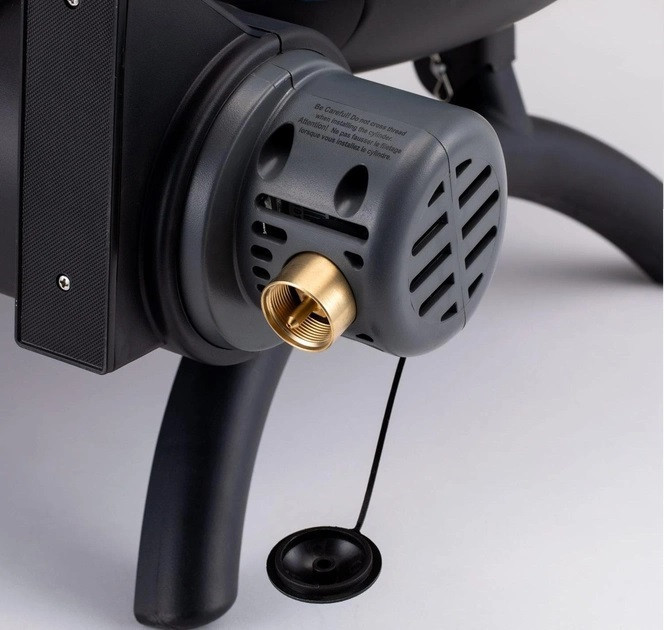 КОМПЛЕКТ Портативний переносний газовий гриль O-GRILL 600T, кремовий + шланг в подарунок! Код: 013370 Рівне - фото 10