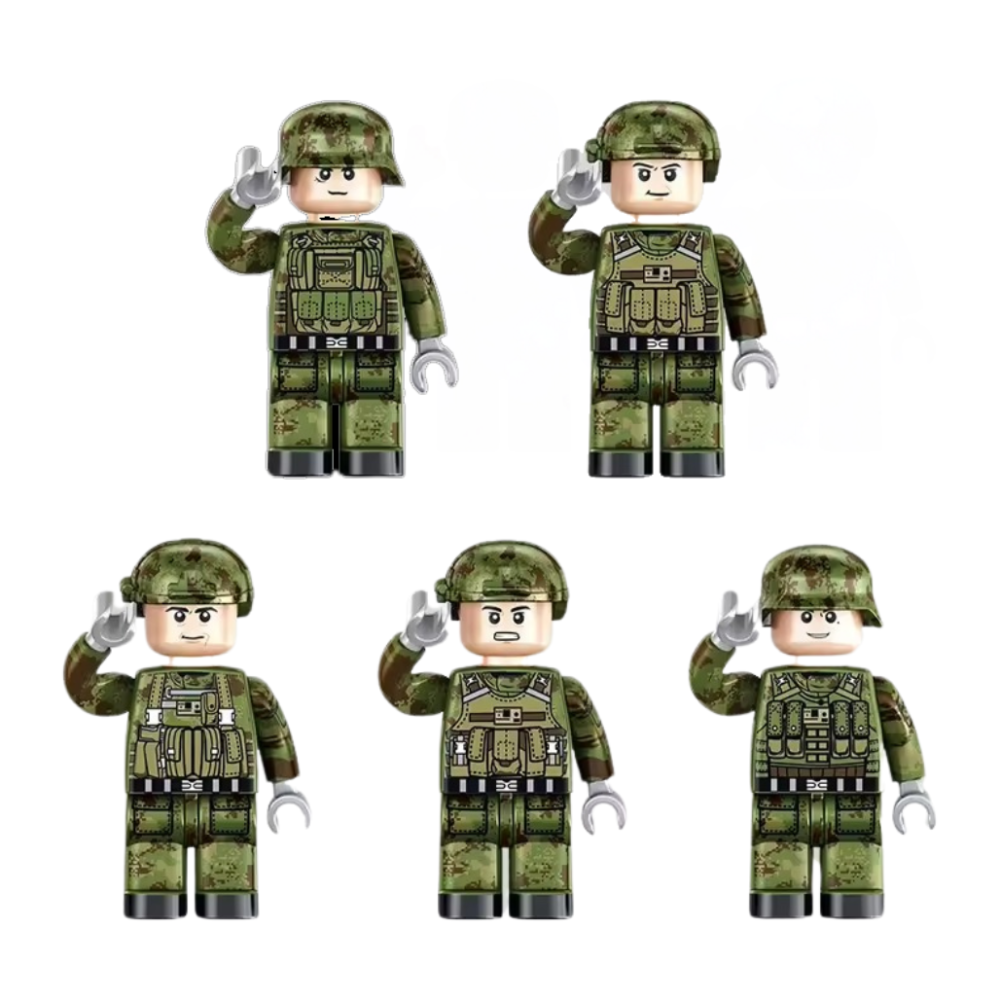 Конструктор детский.Самоходная артиллерийская установка военный танк на 1648 детали Каменец-Подольский - изображение 5