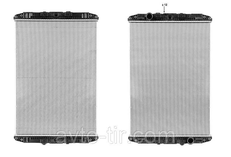 Радиатор без рамы DAF F95 1326966 1303187 1364465 Луцк - изображение 1
