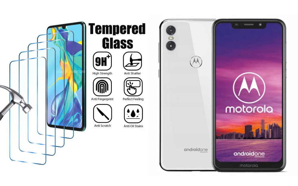Защитное стекло ArmorGlass для Motorola One Dual XT1941-4 – устойчивое к царапинам и ударам Киев - изображение 1