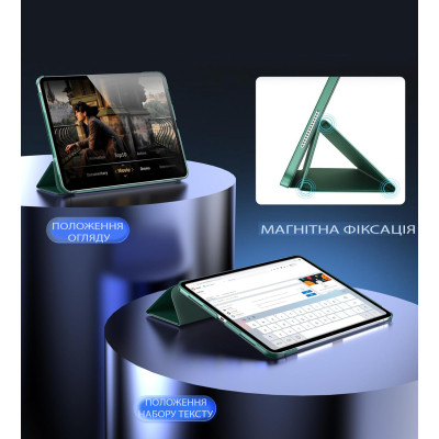 Чехол для планшета Armorstandart Tri Fold Hard Apple iPad Pro 13" M4 2024 Dark Green (711731) Винница - изображение 2