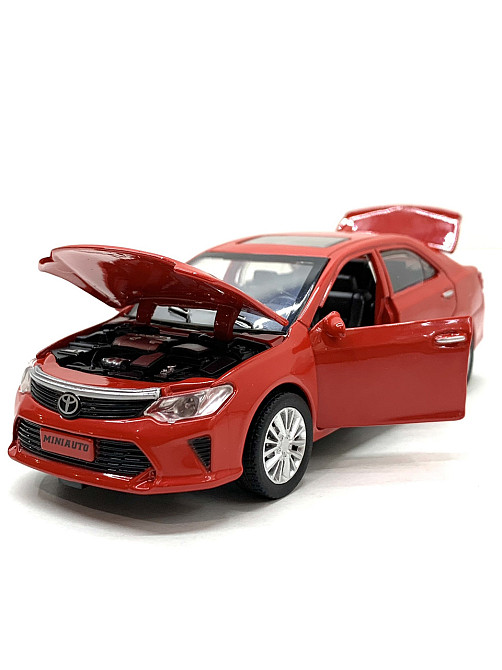 Машинка металева АвтоЕксперт Toyota Camry 1:32 відчиняються двері та багажник Червона (LF-79509) Чернигов - изображение 5