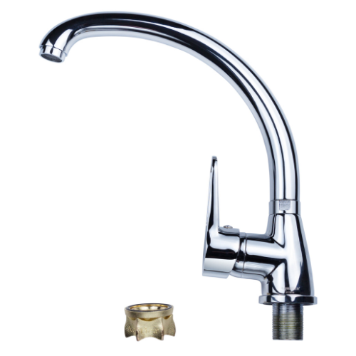 Змішувач HL d35мм для кухні гусак вухо на гайці Aquatica Житомир - изображение 4