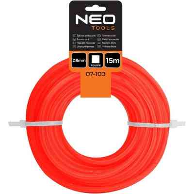 Жилка косильная Neo Tools 3мм, 15м (07-103) Винница