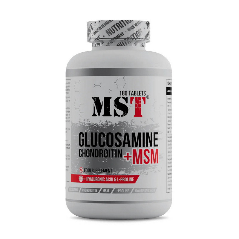 Glucosamine Chondroitin + MSM + hyaluronic acid (180 tab) Луцк - изображение 1