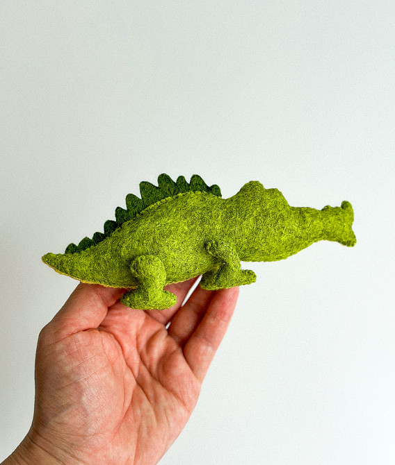 Іграшка з фетру ручної роботи Крокодил Київ - фото 5