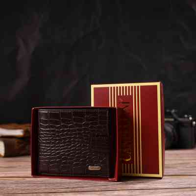 Гаманець Canpellini натуральної шкіри Коричневий (21878) Вінниця