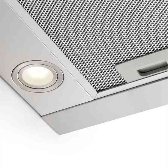 Витяжка підконструкції Vinea, витяжка з плоским екраном, 60 см, сріблясто-срібляста (Німеччина, читати Рівне