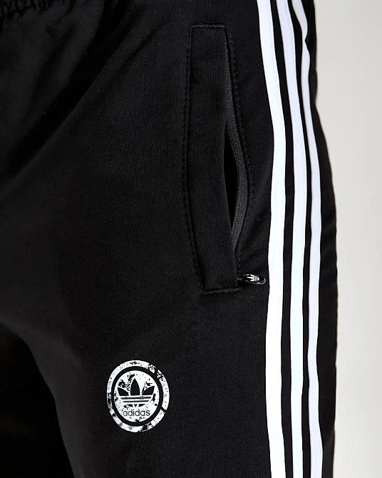 Мужские зауженные брюки Adidas,трикотаж Сумы - изображение 8